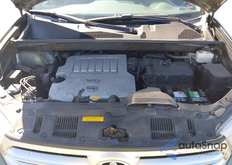 2013 Toyota Highlander Se V6 из США, поврежденный, VIN 5TDZK3EH9DS103583